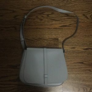 Gray Crossbody Bag